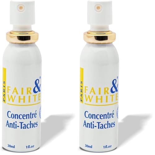 Fair & White Original Concentrated Dark Spot Fader 1 Fl oz / 30ml - Reduce Appearance of Wrinkle, Sun Damage, Restore & Even Skin Tone (Pack of 2)