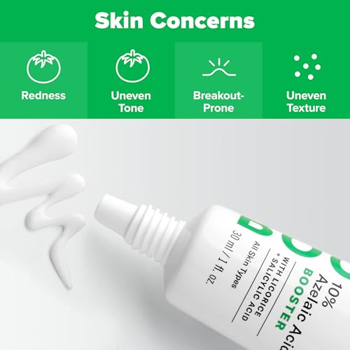 Paula¡¯s Choice 10% Azelaic Acid Booster Cream Gel Serum + Travel Size 2% BHA Salicylic Acid Liquid Exfoliant Duo, Set of 2