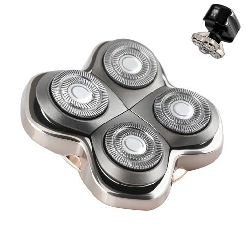Lnauy Shaver Blades Compatible with Skull Shaver Baron PRO 4, Pitbull, Palm, Butterfly Kiss Shaver, Skull Shaver Replacement Heads Blades
