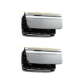 2 Pack Series 8 Wet and Dry Replacement Heads for all S8 Razors, 83M Shaver Head With Smooth and Close Shaving, No Pulliing.