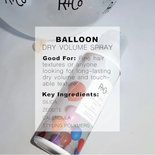 R+Co Balloon Dry Volume Spray (Packaging May Vary)