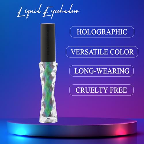 Profusion Cosmetics Liquid Eyeshadow - Prismatic Chrome 6 Stunning Shades, Intense Pigment and Lightweight Texture, Blendable & Long-Wearing Formula, Vegan & Cruelty-Free Eye Makeup (Insomnia)