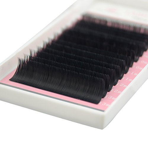 Ellipse Eyelash Extension 0.20mm D Curl 11mm Flat Eyelashes False Mink Individual Eyelash Extension Professional Salon Use