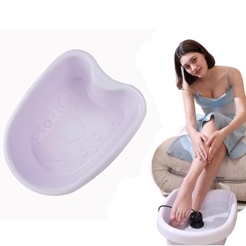 Professional Ionic Foot Bath Basin Tub Perfect for Birthday for All Detox Foot Soak Machines Heavy Duty Tub,Feet Massage Tube for Soak, or Detox