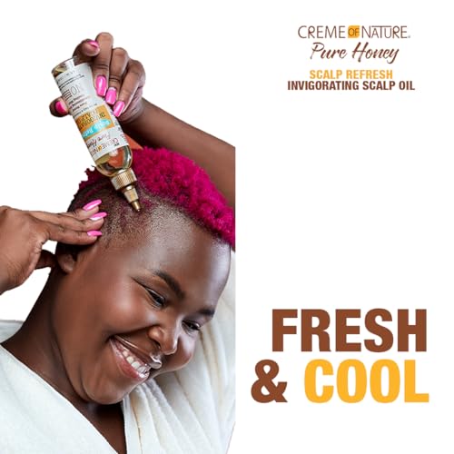 Creme of Nature Pure Honey Scalp Oil (Pack of 2)