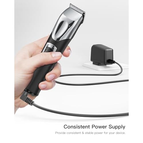 2.52W AC Charger Fit for Wahl Trimmer 9818L 9888L 9918D WNT-8 WNT-9 9864 9876 9766 8779 5622 5623 79608 97581 Hair Beard Shaver Power Supply Adapter Cord