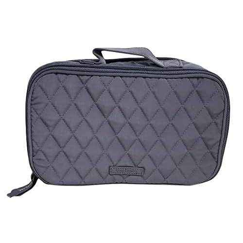 Medium Iconic Blush & Brush Makeup Case (Carbon Gray)