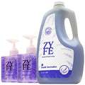 Eco Friendly Hand Soap Refills Family Pack - Pland Dervied Liquid Handsoap With 5x Vitamins - 2 12oz Pump Dispenser Bottles and 1 64oz Refill - Lavender