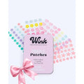 Wink Hydrocolloid Pimple Patches, 120-Count (Exclusive Gem/Bling Acne Stickers) Gentle Tea Tree & Centella For Face Skincare - Star, Heart, Flower And Cloud Shapes, Teen Tween Girl Facial Treatment