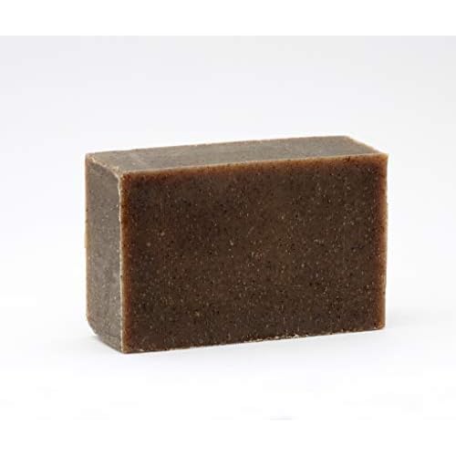 Luxury Handmade Soap - Natural Soap Bar fragranced with Opulence of Amber and Calming Sandalwood - Palm Oil Free, No Preservatives, Plastic Free, Never tested on Animals (1)
