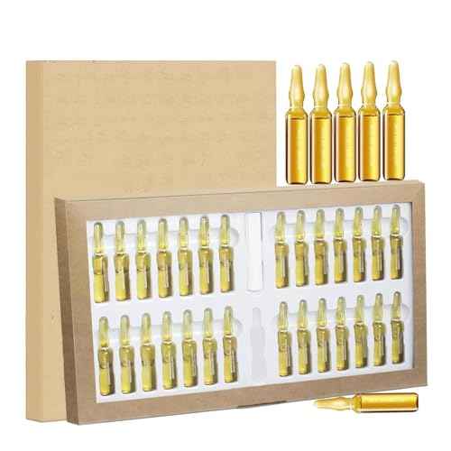 Nordic Biolabs Stem Cell Complete Hair Growth Cycle Solution 2.0,NordicBiolabs Stem Cells & Multi-peptides Serum Ampoules,Deeply repair thicken the hair (1PCS)