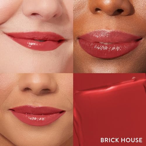 LAURA GELLER NEW YORK Love Your Lips Duo: Jelly Balm Moisturizing Tinted Lip Balm, Brick House + Modern Classic Long-Lasting Lip Liner, Ritzy Red
