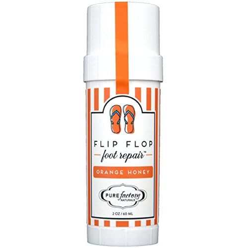 PureFactory Naturals Flip Flop Foot Repair Stick Set of 3 Lime Sugar, Mango Coconut and Orange Honey by Pure Factory