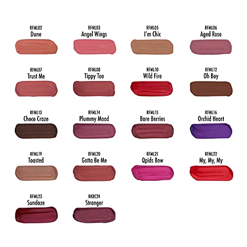 Ruby Kisses Forever Matte Liquid Lipstick 5 Pack - RFML08&13&14&21&22