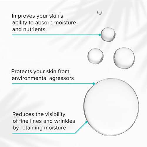 ClarityRx Nourish Your Skin 100% Squalane Oil for Face, Natural Plant-Based Moisturizing Facial Serum with Antioxidants for Dry Skin