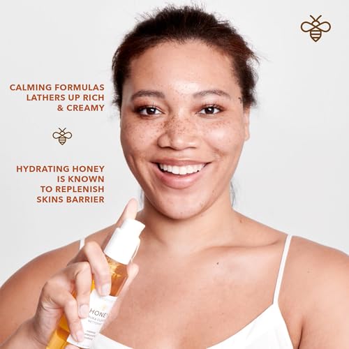 Earth To Skin Manuka Honey Facial Cleanser for Sensitive Skin - Hydrating Manuka Honey Face Wash with Glycerin - Gentle Daily Face Cleanser That Cleans Without Drying - Sulfate Free Formula - 5 Fl Oz