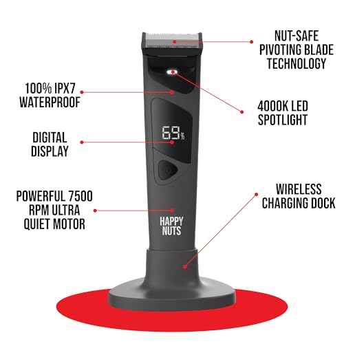 HAPPY NUTS The Ballber Pro - Replacement Blade for The Ballber Pro Electric Body Hair Trimmer for Men