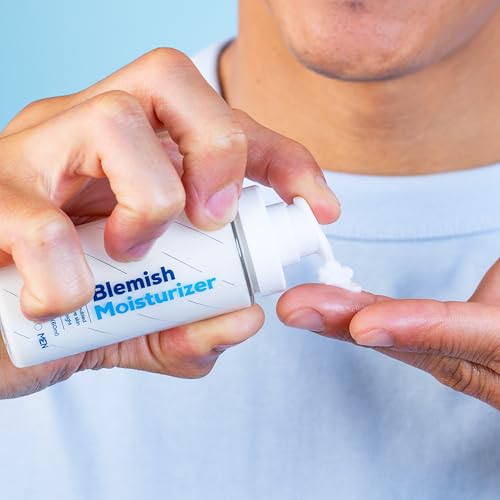 Hanhoo Men¡¯s Blemish Moisturizer, 2.02 Fl. Oz., with Bamboo, Hyaluronic Acid, and Green Tea, Non-greasy Daily Facial Moisturizer, Post-Shave Care, For Acne-Prone Skin, Korean Skincare