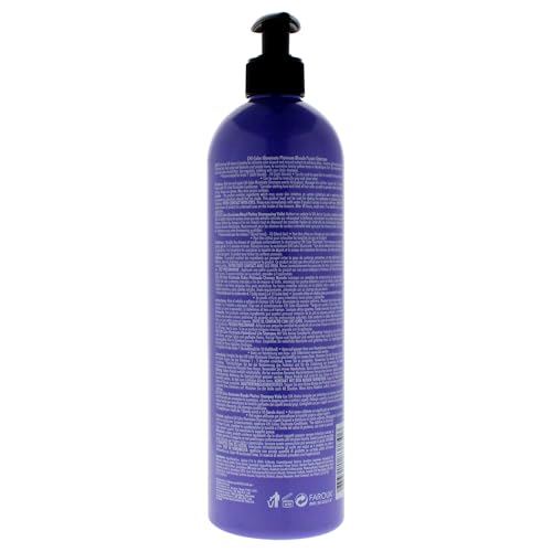 CHI Color Illuminate Shampoo, Provides Balanced Color Replenishment Between Salon Services, Sulfate, Paraben, & Cruelty-Free, Platinum Blonde, 25 Oz