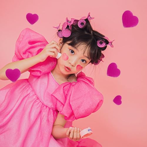 Heart Cheek Stamp Blusher- Diel Friends Judy Heart Cheek stamp Blusher -Blendable Pink blush -Safe ingredients for kids and teens.