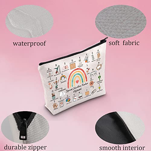 MNIGIU Special Education Teacher Cosmetic Makeup Bag (SPED Cosmetic)