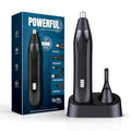 Nose Hair Trimmer for Men - 16000RPM Motor, LED Power Display, Portable Electric Ear & Eyebrow Grooming Kit, Nose Hair Cutter & Remover, Face & Body Clipper, Gift for Men