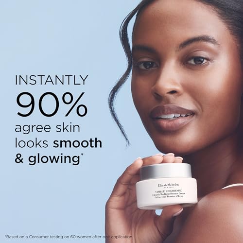 Elizabeth Arden Visible Brightening Clearly Radiant Bounce Cream, Face Moisturizer to Smooth, Hydrate & Even Skin Tone, 1.7 fl oz