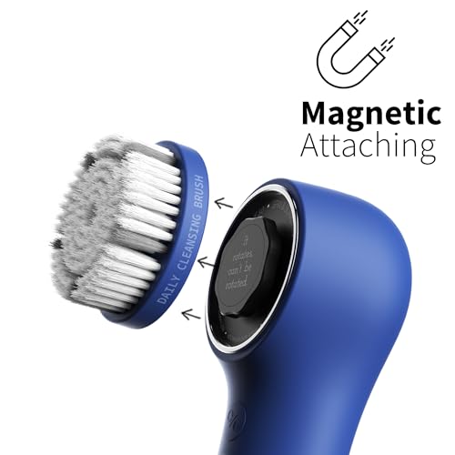 Magnetic Facial Cleansing Brush Head Dedicated to N?graCoola Clie 3.0 (Charcoal)