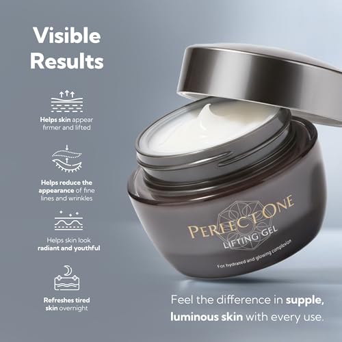 PERFECT ONE Lifting Gel ? All-in-One Face Moisturizer & Anti-Aging Serum ? With Collagen, Niacinamide, Retinol, VC & Hyaluronic Acid ? Firms, Brightens, Hydrates, and Smooths Fine Lines, 50g