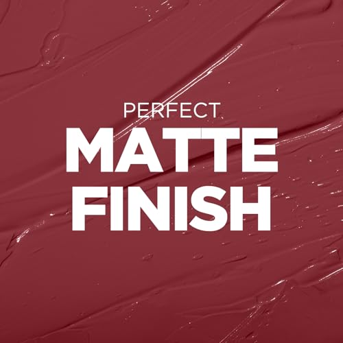 Klasme Matte Lipstick | Intense Color & Comfortable All-Day Wear | Velvet Matte Finish with Smooth Application | Long-Lasting & Hydrating Formula (Glam)