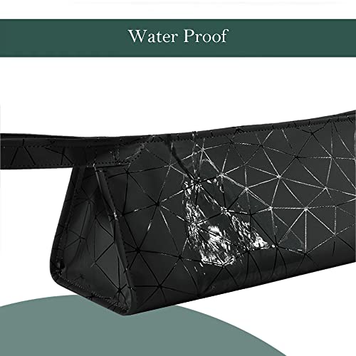 Premium Leather Tracvel Case Compatible with Dyson Airwrap Styler and Shark Flexstyle, Storage Bag for Supersonic Hair Dryer, Portable Organizer for Airwrap Dupes£¨Black£©