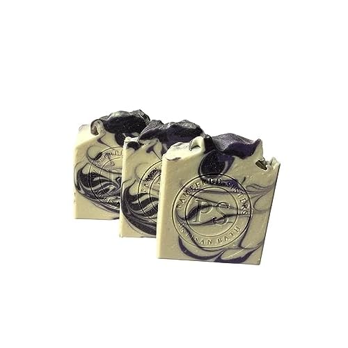 Pampered Sisters Bar Soap (3-Pack) | 8.25 oz each | Lavender | Artisan Handcrafted | Moisturizing | Relaxing Soap for All Skin Types