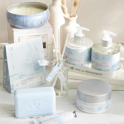 Pre de Provence Collection Liquid Hand Soap, Sooths & Softens while Cleansing, Enriched with Shea Butter, Vitamin E & Glycerin, Soft & Soothing, 11 fl oz, Ocean Air