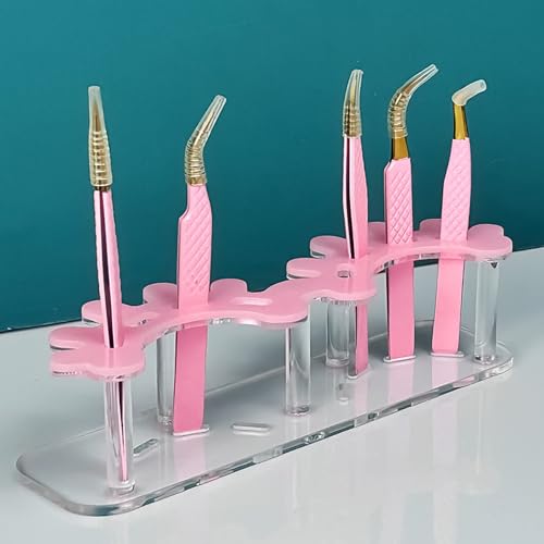 Tweezers Stand Holder Tweezers Stand Eyelash Tweezers Storage Rack Tweezers Display Stand Acrylic Tweezers Holder Shelf