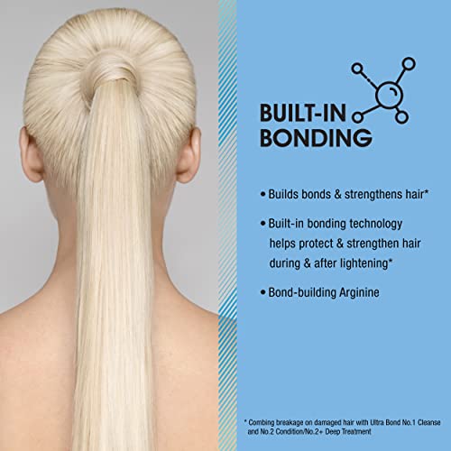 AGE beautiful Permanent Powder Hair Lightener with Ultra Bond Building | Strengthens, Protects & Nourishes | Lifts up to 9+ Levels | For Lightening & Highlights