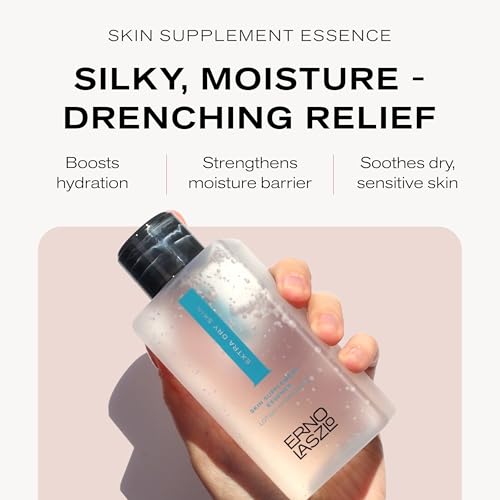 Erno Laszlo Extra Dry Skin Supplement Essence | Hydrating Alcohol-Free Facial Toner for Flaky Skin | Refresh Skin Complexion | 6.8 Fl Oz