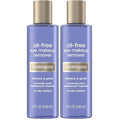 Neutrogena Gentle Oil-Free Eye Makeup Remover & Cleanser for Sensitive Eyes, Dissolves Waterproof Mascara, Dermatologist & Ophthalmologist Tested, 8 fl. oz (Pack of 2)