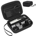 Beard Trimmers Case, Hair Clipper Shaving Hard Travel Case Compatible with Norelco Multigroom Series 9000/7000/5000/3000, OLOV, Ufree, Oneblade, Electric Body Shaver and Accessories -Black