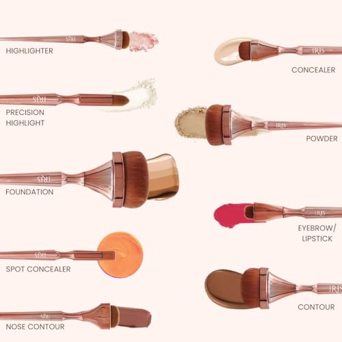 Iris Luminous HD Eye Makeup Brush (Contour Brush)