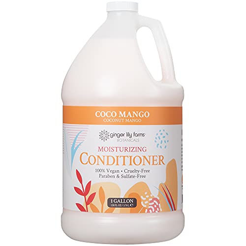Ginger Lily Farms Botanicals Shampoo + Conditioner Bundle, Coco Mango