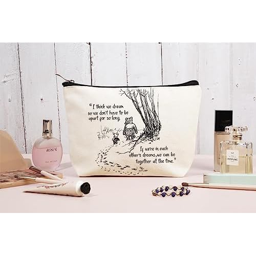 WZMPA Tiger Themed Cosmetic Bag Tiger Lover Gift Peace Love Tigers Makeup Zipper Pouch Bag Animal Lover Gift (Peace Tigers)