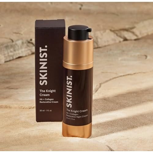 The Knight Cream ? HA + Collagen Restorative Night Cream, Ultra-Hydrating & Anti-Aging Formula