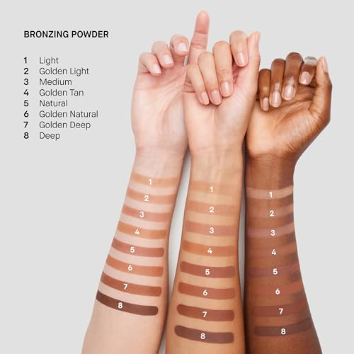 Bobbi Brown Bronzing Powder | Skin-Warming Matte Bronzer Powder for Natural-Looking Warmth, 0.32 Ounce