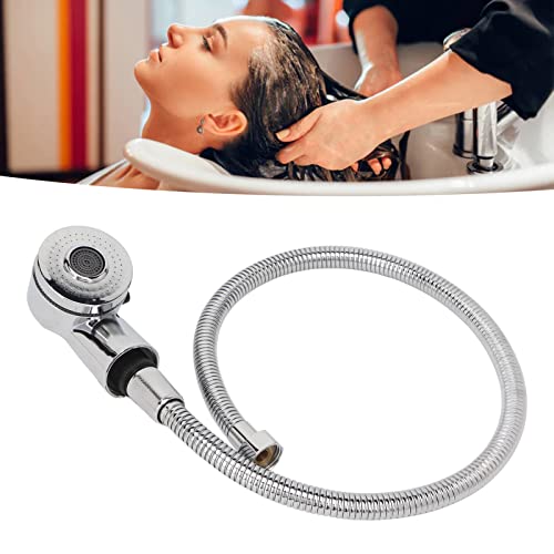 Sprayer Head and Hose Shampoo Bed Faucet Kit with 70cm Hose for Shampoo Bowl, Sink Replacement Part for Salon, Barber Shop, Spa,