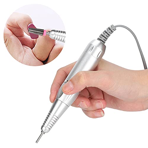 Electric Nail Drill Pen, Handle Handpiece Replacement for Manicure Pedicure Machine, Electric Handpiece Professional E File Nail Art Tool, Polish Machine Parts