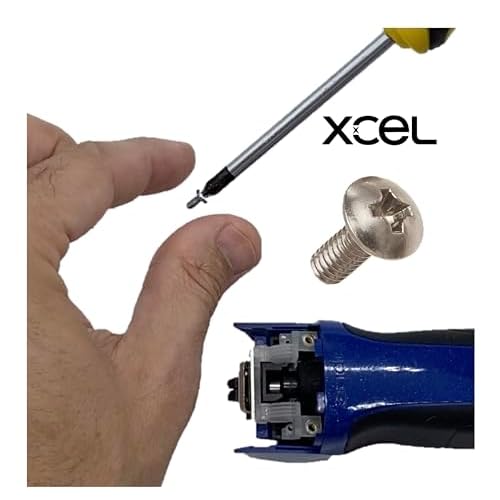 XCEL Blade Drive Screws Compatible for All Andis Models (Set of 2)