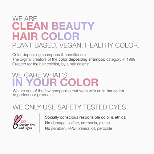 Celeb Luxury Color Depositing Conditioner - Color Refresher with Bondfix Bond Rebuilder, Viral and Gem Lites, Pairs with Colorwash
