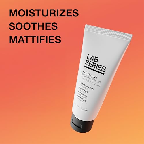 Lab Series Men's All-In-One Face Treatment - Face Moisturizer for Fine Lines & Wrinkles - Facial Lotion Skin Care for Men - With Hyaluronic Acid