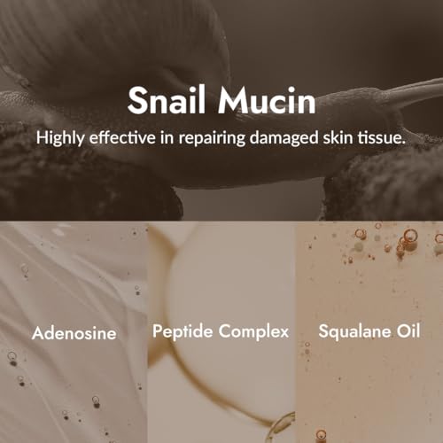 MIZON Snail Line Snail Repair Eye Cream, natural treatment, wrinkle treatment, fine line, hydrating, healthy skin, Korean skincare (0.84 oz)