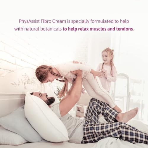 PhysAssist Fibromyalgia Cream Deep Soothing for Body, Back, Neck, Feet, Legs, Hands. 3 jars of 4 OZ (12 OZ)